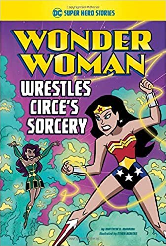 Wonder Woman Wrestles Circe's Sorcery (DC Super Hero Stories)