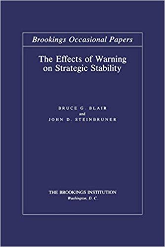 The Effects of Warning on Strategic Stability (Brookings Occasional Papers)