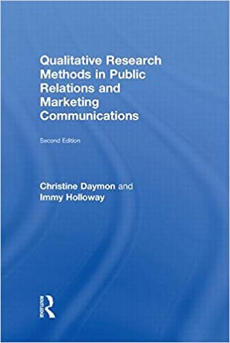 Qualitative Research Methods in Public Relations and Marketing Communications indir