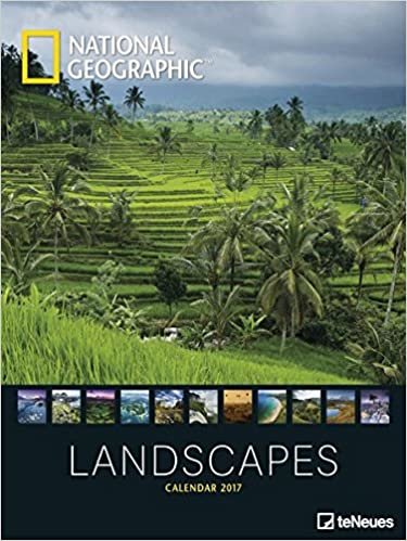 2017 Landscapes Poster Calendar - National Geographic - 48 x 64cm
