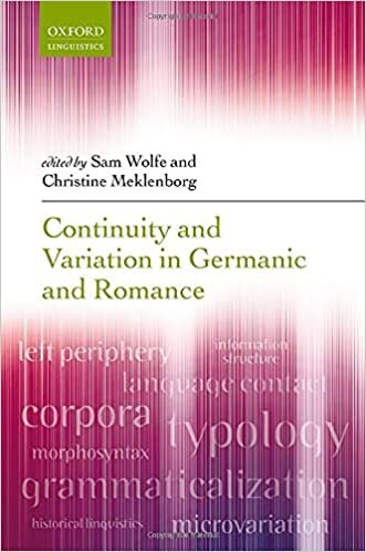 Continuity and Variation in Germanic and Romance indir