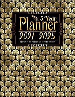 5 Year Planner 2021-2025: Planner Weekly and Monthly 8.5x11, 150-Page ( Agenda Schedule Organiser Premium Cover)