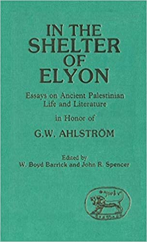 In the Shelter of Elyon: Essays on Ancient Palestinian Life and Literature: Essays on Ancient Palestinian Life and Literature in Honour of G.W.Ahlstrom (JSOT supplement)