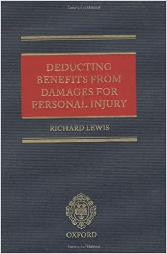 Deducting Benefits from Damages for Personal Injury