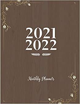 2021-2022 Monthly Planner: Pretty Two-Year Calendar planner with Contact Information and Password Log | Schedule Planner | Two Year 24 Months Calendar ... Agenda Schedule Organizer & Federal Holidays