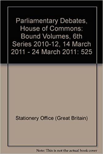 Parliamentary Debates, House of Commons: Bound Volumes, 6th Series 2010-12, 14 March 2011 - 24 March 2011: 525