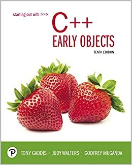 Starting Out with C++: Early Objects Plus Mylab Programming with Pearson Etext -- Access Card Package