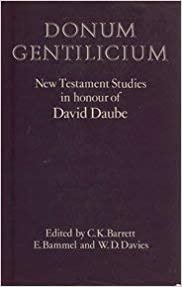 indir   Donum Gentilicum: New Testament Studies in Honour of David Daube tamamen