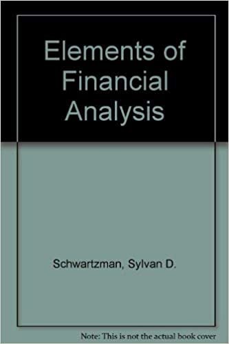 Elements of Financial Analysis