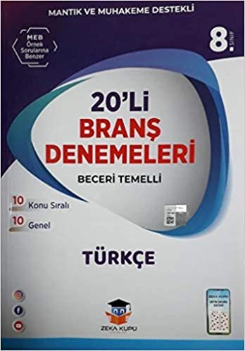 Zeka Küpü 8.Sınıf LGS Türkçe 20 Deneme
