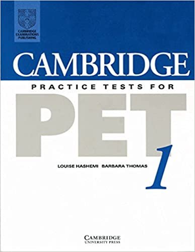 Cambridge Practice Tests For Pet 1