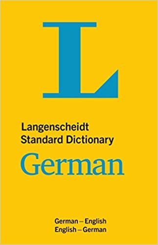 Langenscheidt Standard Dictionary German: Deutsch-Englisch/Englisch-Deutsch
