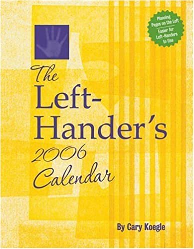 The Left Hander's 2006 Calendar: Desk Calendar