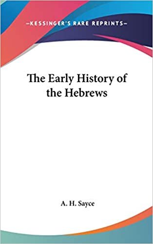 The Early History of the Hebrews indir