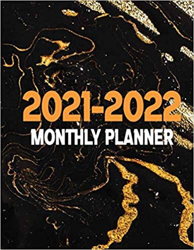 2021-2022 Monthly Planner: 24 Months Planner|Large Two Year Planner|Pretty 24 Months Agenda & Calendar|Two Year Planner Calendar Schedule Organizer