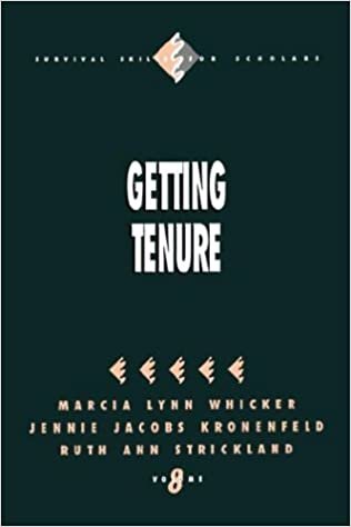 Getting Tenure (Survival Skills for Scholars, Band 8) indir
