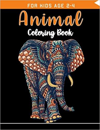 Animal Coloring Book For Kids Age 2-4: Birds,Big book of Pets, Insects and Sea Creatures Coloringcoloring book, Wild and Domestic Animals