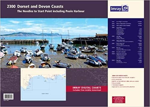 Imray 2300 Chart Atlas: Dorset and Devon Coasts Chart Pack (Chart Pack 2300, Band 2300) indir