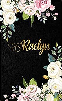 Raelyn: Pretty 2020-2021 Two-Year Monthly Pocket Planner & Organizer with Phone Book, Password Log & Notes | 2 Year (24 Months) Agenda & Calendar | Floral & Gold Personal Name Gift for Girls & Women