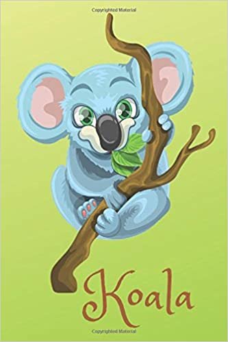 Koala: Cute Animal Notebook for Kids, Notebook for Students, Notebook for Coloring Drawing and Writing (110 Pages, Unlined, 6 x 9)