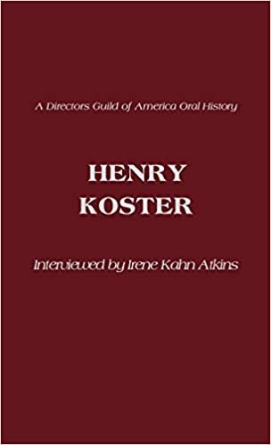 Henry Koster (Directors Guild of America Oral History)