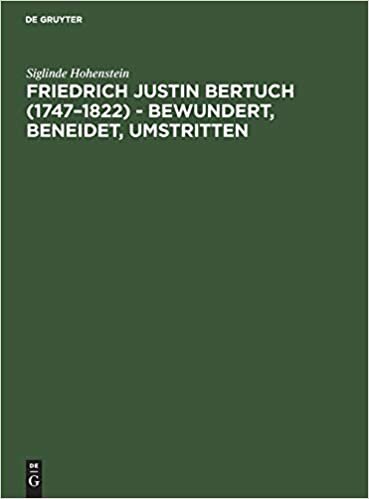 Friedrich Justin Bertuch (1747–1822) - bewundert, beneidet, umstritten