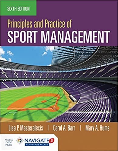 Principles And Practice Of Sport Management