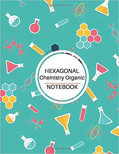 Chemistry Organic Notebook: Hexagonal Graph Paper Notebooks (Turquoise Blue Cover) - Small Hexagons 1/4 inch, 8.5 x 11 Inches 100 Pages - Journal for ... Organic Chemistry Journal and Biochemistry. indir