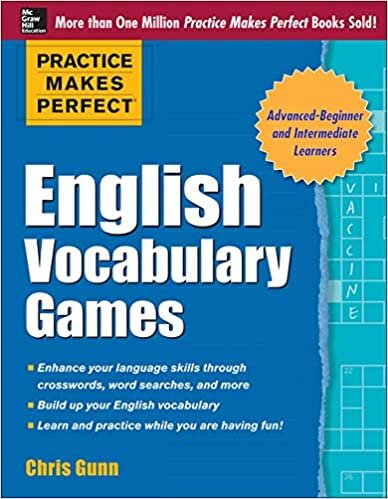 Practice Makes Perfect English Vocabulary Games