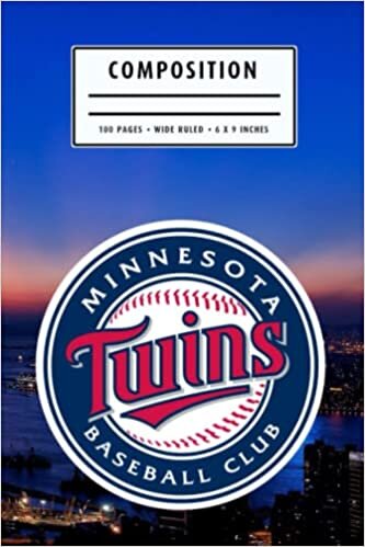 Weekly Planner Composition : Minnesota Twins Notebook- To My Baseball Son , To My Baseball Dad - Baseball Notebook #12