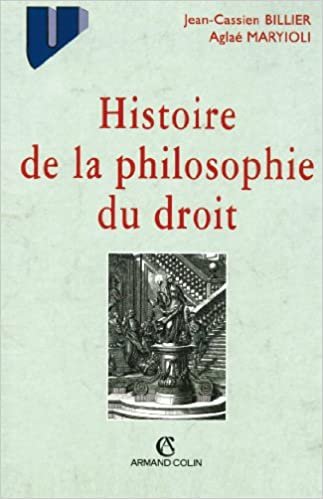 Histoire de la philosophie du droit (Collection U)
