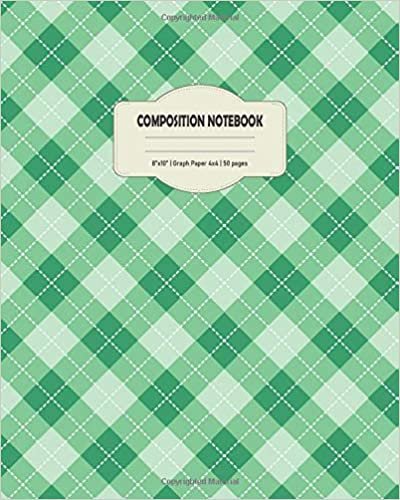 LUOMUS Graph Paper 4x4 Composition Notebook Vol. 1 | 8 x 10 inches | 50 pages |: Note Book for drawing, writing notes, journaling, doodling, list ... writing, school notes, and capturing ideas indir
