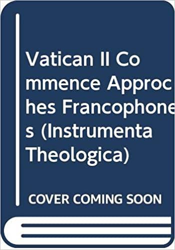 Vatican II Commence...: Approches Francophones (Instrumenta Theologica)