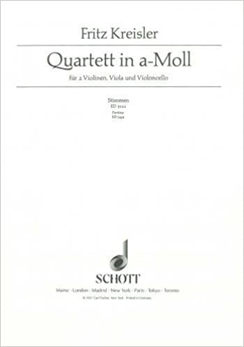 String Quartet a Minor Musique d'Ensemble-Ensemble de Partitions indir