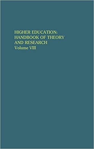 Higher Education: Handbook of Theory and Research: Volume VIII: 8