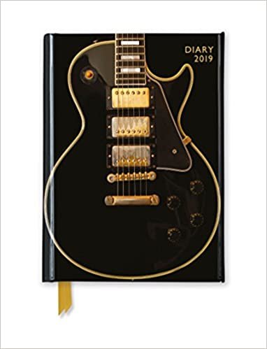 Black Gibson Guitar Pocket Diary 2019 indir