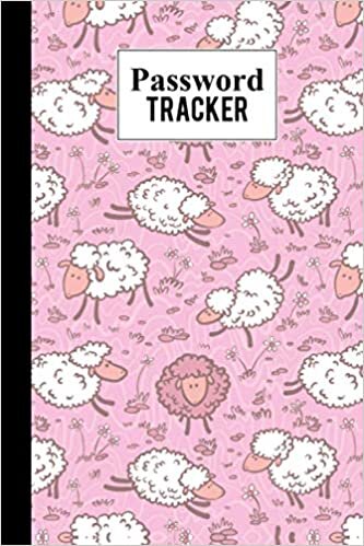 Password Tracker: Sheeps Password Tracker, Password Book, Password Log Book and Internet Password Organizer, Logbook To Protect Usernames, 120 Pages, Size 6" x 9"