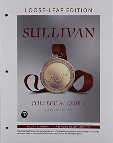 College Algebra, Loose-Leaf Edition Plus New Mylab Math -- 24-Month Access Card Package