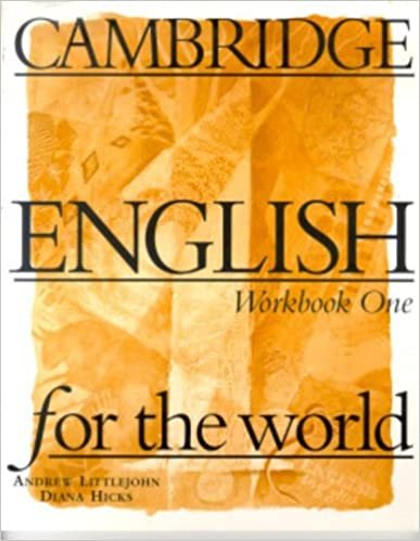 Cambridge English for the World 1 Workbook (Cambridge English for Schools)