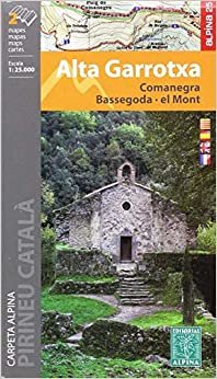 Alta Garrotxa - Comanegra - Bassegoda - el Mont (ALPINA 25 - 1/25.000)