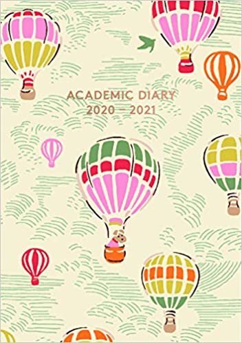 Cath Kidston: A5 Academic Diary (Balloons) 2020-2021 indir