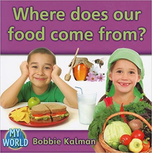 Where Does Our Food Come From? (Bobbie Kalman's Leveled Readers: My World: G (Paperback)) indir