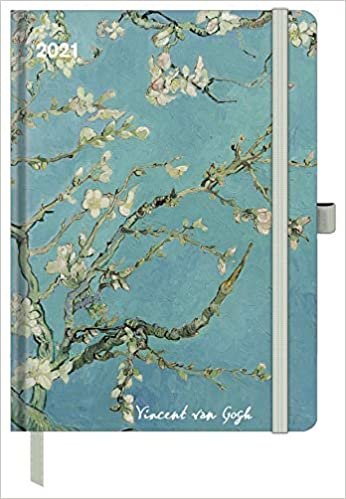 van Gogh 2021 - Buchkalender - Taschenkalender - Kunstkalender - 16x22: ArtDiary (ArtDiaries) indir