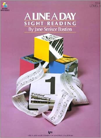 Line a Day, A. Sight Reading Level 1 (Bastien Piano Basics)
