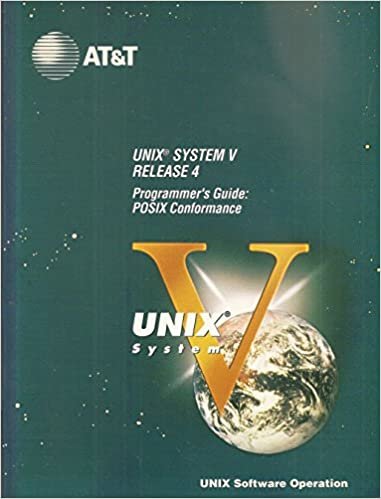 Unix System V Release 4 Programmers Guide Posix Conformance