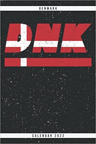DNK Denmark Calendar 2022: Calendar 2022 weekly planner with monthly overview and yearly overview. Cool gift idea for Christmas, birthday or any other ... Weekly planner with dotted pages for notes