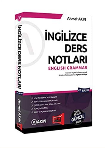 Yargı-Akın İngilizce Ders Notları English Grammar-YENİ