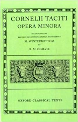 Tacitus Opera Minora (Oxford Classical Texts)