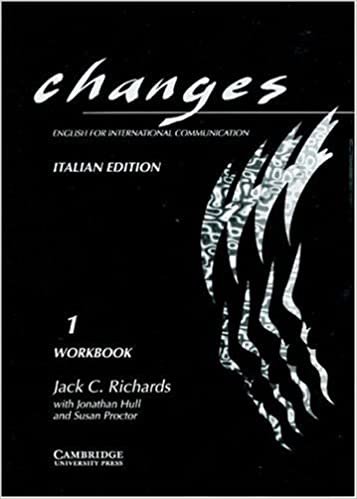 Changes 1 Workbook Italian Edition: English For International Communication indir