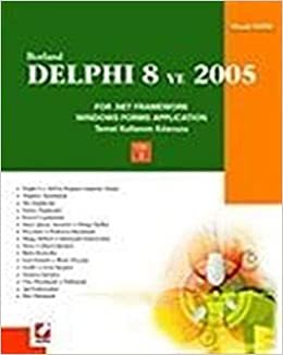 Borland Delphi 8 ve 2005 For .Net Framework Window